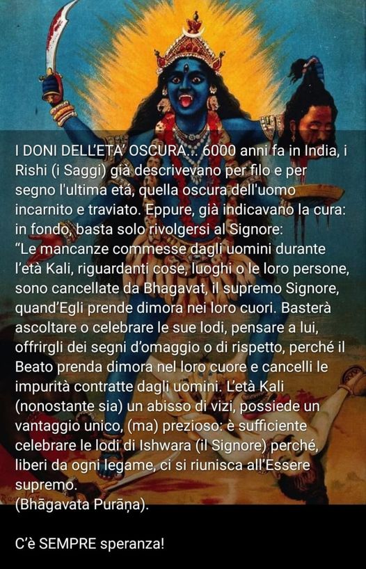 I DONI DELL'ETA' OSCURA