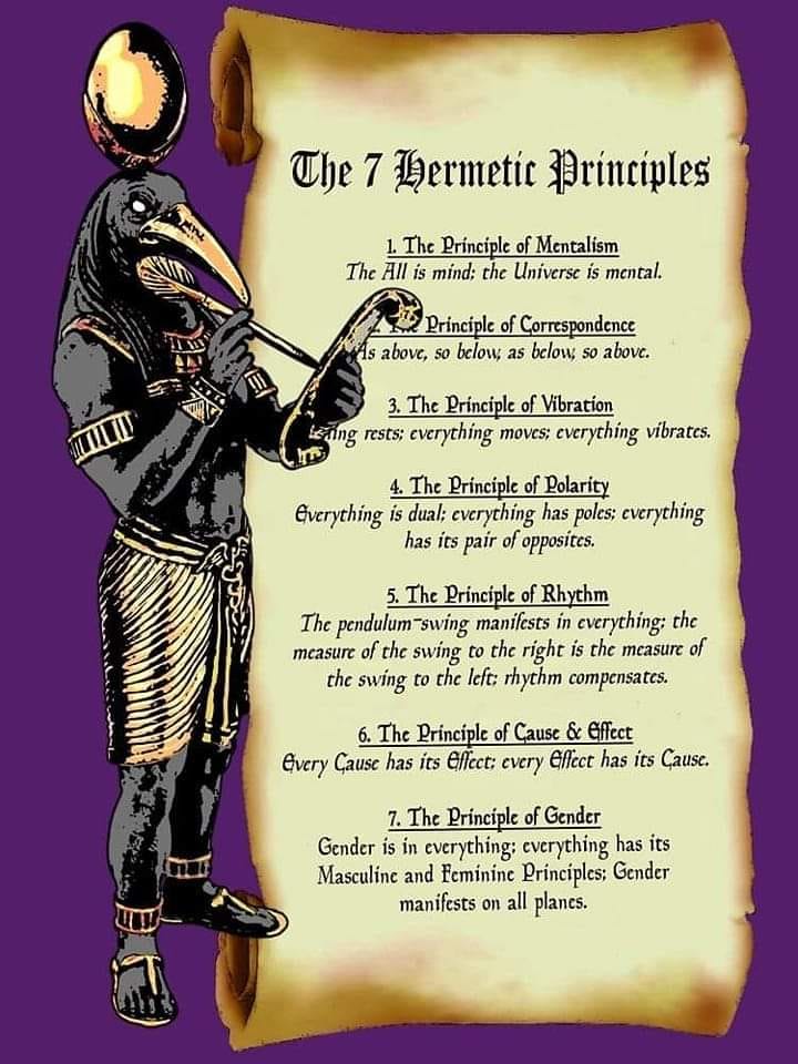 I SETTE PRINCIPI ERMETICI DEL KYBALION