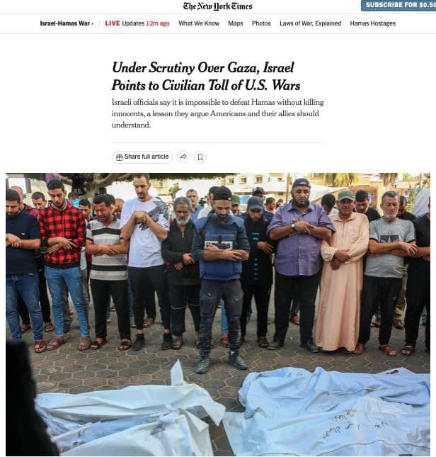 LO STATO DI ISRAELE GIUSTIFICA IL SUO MASSACRO