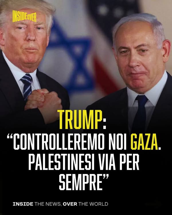 TRUMP: CONTROLLEREMO NOI GAZA
