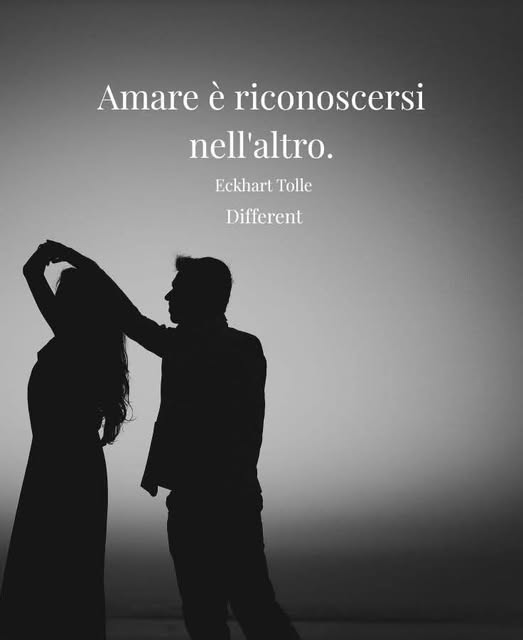 AMARE E' RICONOSCERSI NELL'ALTRO