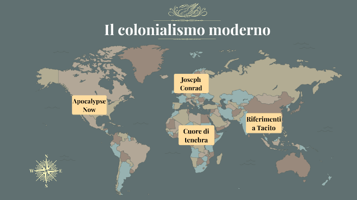 COMPLOTTO DI POTERE E COLONIALISMO MODERNO