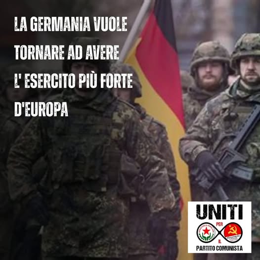 LA GERMANIA VUOLE TORNARE AD AVERE L'ESERCITO PIU' FORTE D'EUROPA