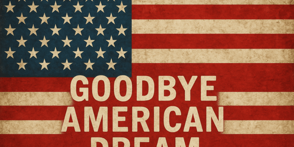 L’America che non sogna più: depressione di massa e fine di un mito